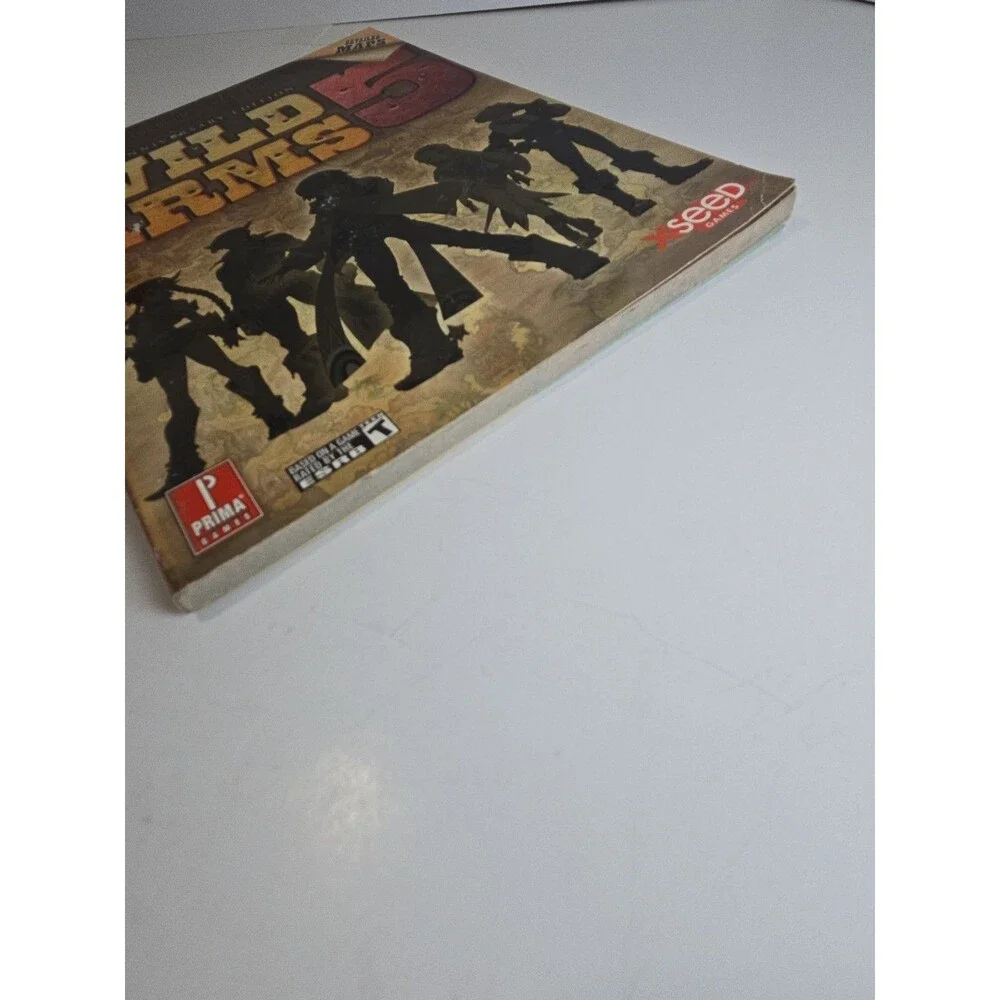 Wild Arms 5 Prima Official Strategy Guide 10th Anniversary PlayStation 2 *EUC